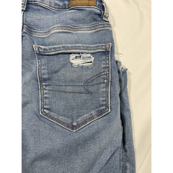American Eagle Jeans Next Level Stretch Women's Size 2 Super High Rise Jegging - Picture 9 of 15